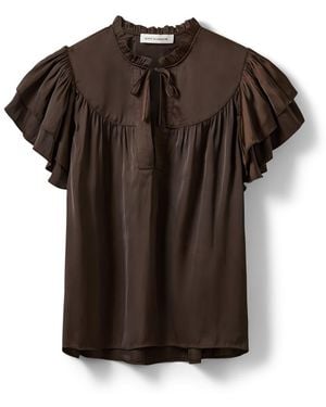 Sofie Schnoor Bluse Lalila - Braun