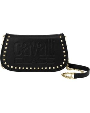 Roberto Cavalli Umhängetasche Savio - Schwarz
