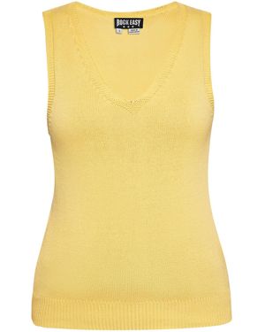 ROCKEASY Top - Gelb