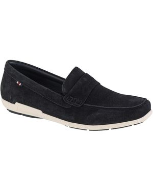 Rieker Slipper Moccasins 09050 - Schwarz