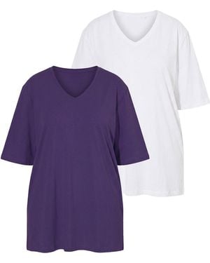 Ulla Popken Shirt - Lila
