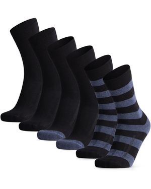 Danish Endurance Socken Baumwoll Businesssocken - Schwarz