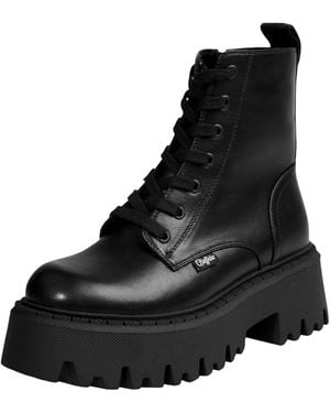 Buffalo Boots Aspen Lace Up Mid - Schwarz
