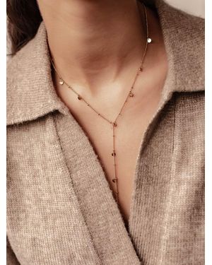 Hey Happiness Kette Drifting Coins - Natur