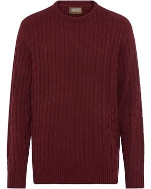 Man's World World Pullover - Rot