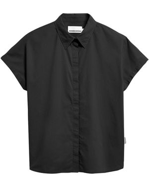 ARMEDANGELS Bluse Larisaana - Schwarz