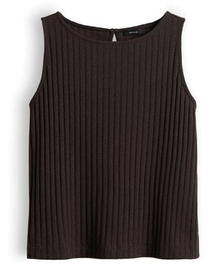Opus Top Ipoma Slit - Schwarz