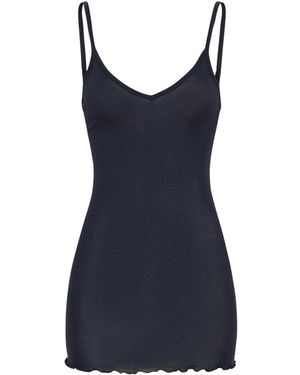 Seamless Basic Top - Blau
