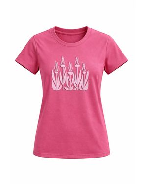 LEAFLETIC Shirt T-Shirt - Pink