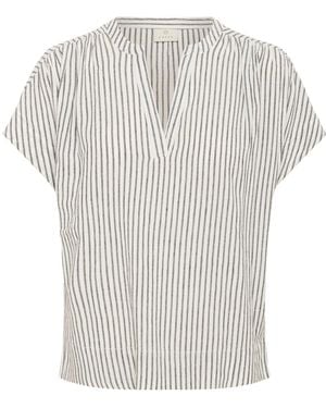 Kaffe Bluse Kamilia - Weiß