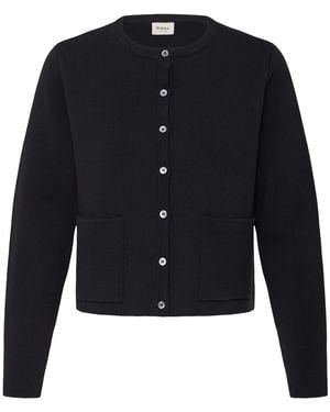 Fransa Strickjacke Frita - Blau