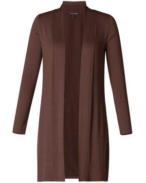Base Level Curvy Strickjacke - Braun