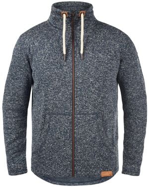 Solid Fleecejacke Luki - Blau