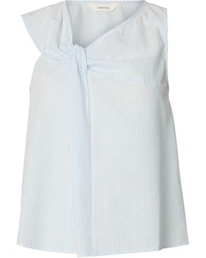 SELECTED Top Slfhannah - Blau