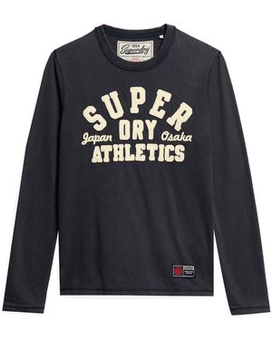 Superdry & Co Shirt Athletic - Schwarz