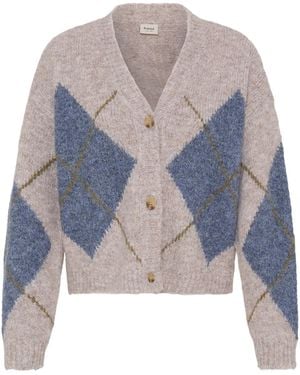 Fransa Strickjacke Charleen - Blau