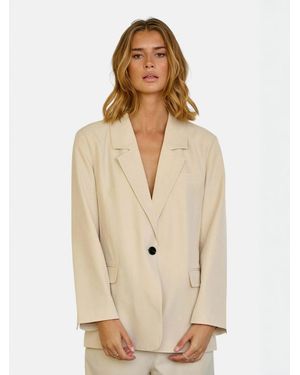 TeeShoppen Blazers Oversized - Natur
