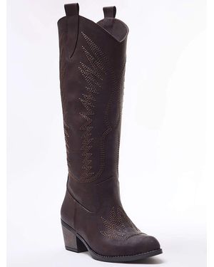 Trendyol Cowboystiefel - Braun