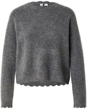 Pieces Pullover Pcrath - Grau