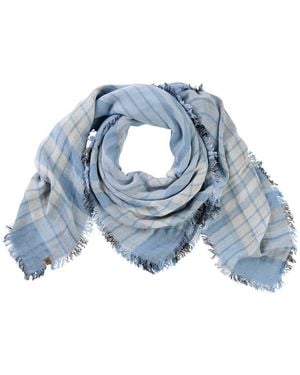 Camel Active Schal Aus Baumwollmix - Blau
