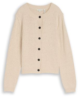 Tom Tailor Strickjacke - Natur
