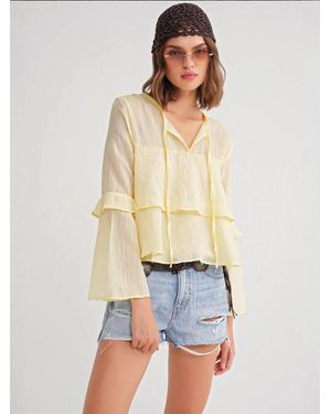 MixRay Bluse Blusen - Mehrfarbig