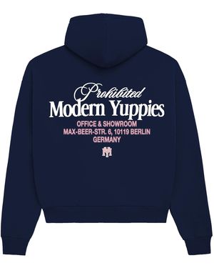 Prohibited Sweatshirt Modern Yuppie - Blau