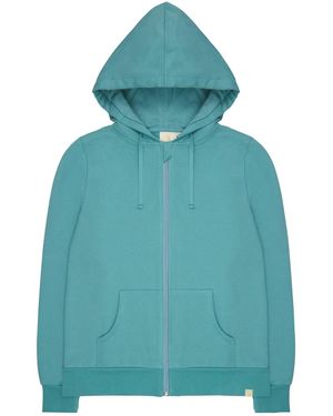 greenjama Sweatjacke - Blau