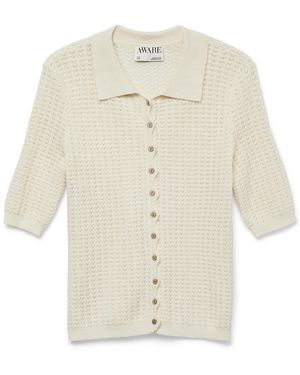 Aware Strickjacke Vmpanama - Weiß