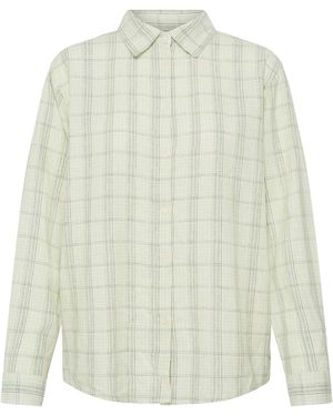 Ichi Bluse Linno - Weiß