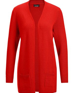 Goldner Pullover - Rot