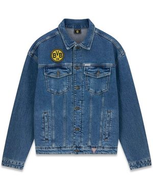 Guess Denimjacke Gj X Bvb - Blau