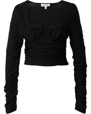 EDITED Shirt 'Giorgina' - Schwarz
