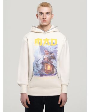 MAD TIGERS Sweatshirt Dark Oceans - Natur