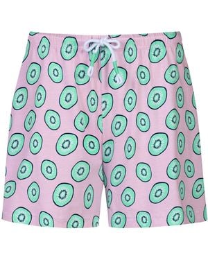 Mey Pyjamahose Flashy Fruits - Blau