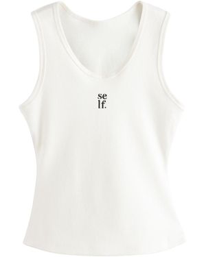 Self Top - Weiß