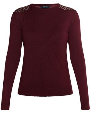 usha BLACK LABEL Pullover 'Nowles' - Lila