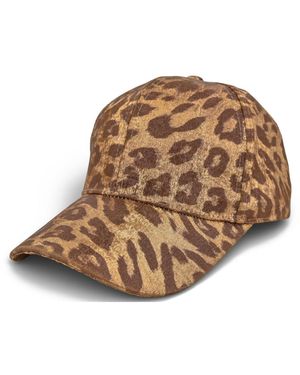 styleBREAKER Cap Baseball Cap Metallic Leo Look - Natur