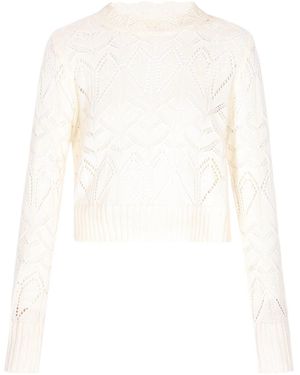 myMo Pullover Young Fashion - Weiß