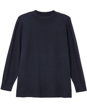 Sheego Pullover - Blau