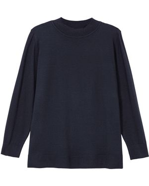 Sheego Pullover - Blau