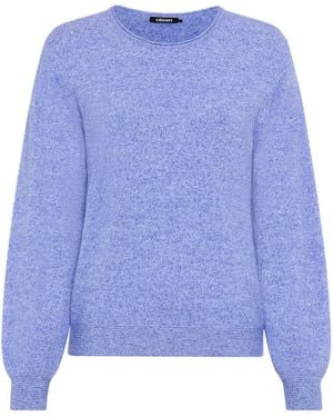 Olsen Pullover, Gerade Geschnitten - Blau