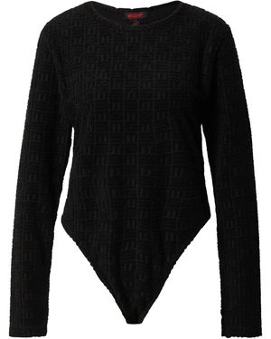 MissPap Shirtbody - Schwarz