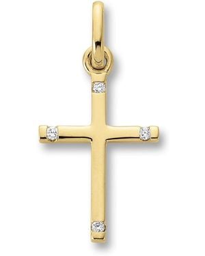 ONE ELEMENT Anhänger Kreuz - Weiß