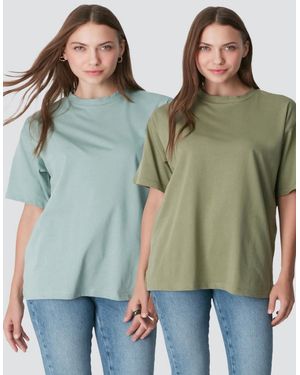C&City T-Shirt - Grün