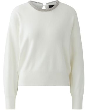 Ouí Pullover - Weiß