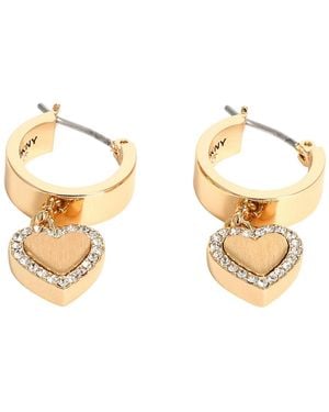 DKNY Ohrringe Heart - Mettallic