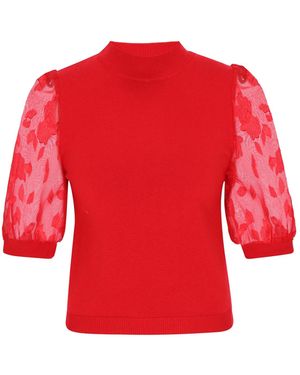 faina Pullover - Rot