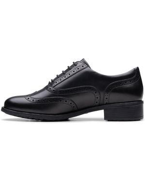 Clarks Schnürschuh 'Havisham' - Schwarz