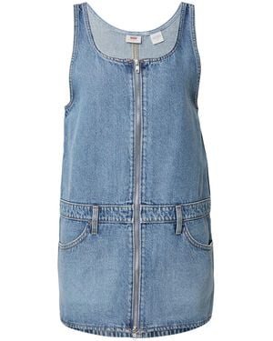Levi's Levis Kleid Mini Zip Dress - Blau